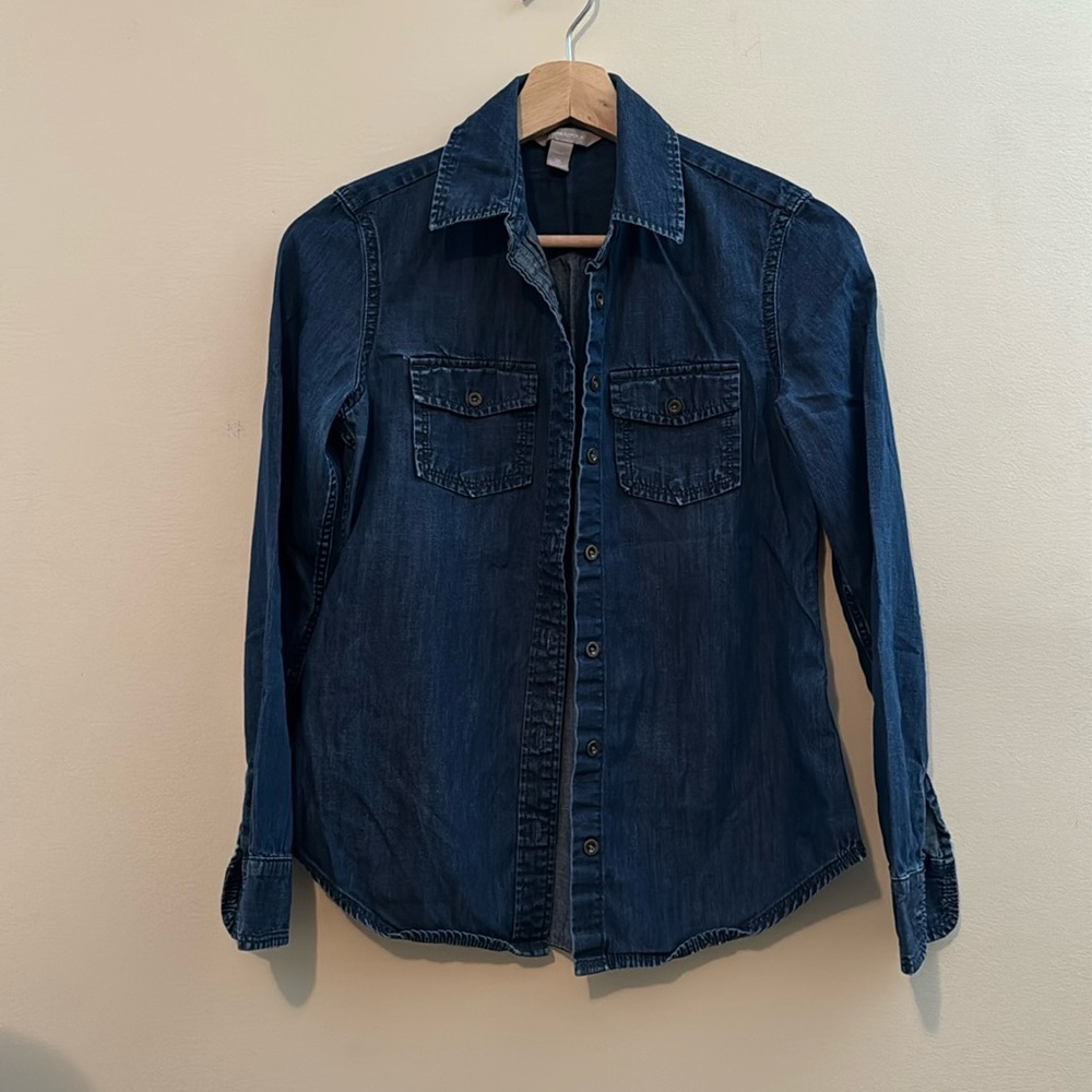 BANANA REPUBLIC Denim Top